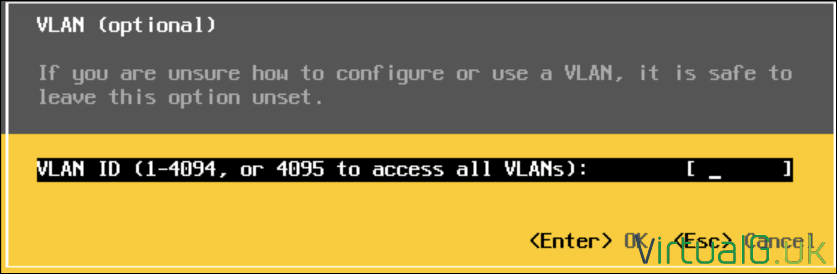 Image Virtualguk Set Vlan on the Nested Esxi 9 Host for Vcf 9